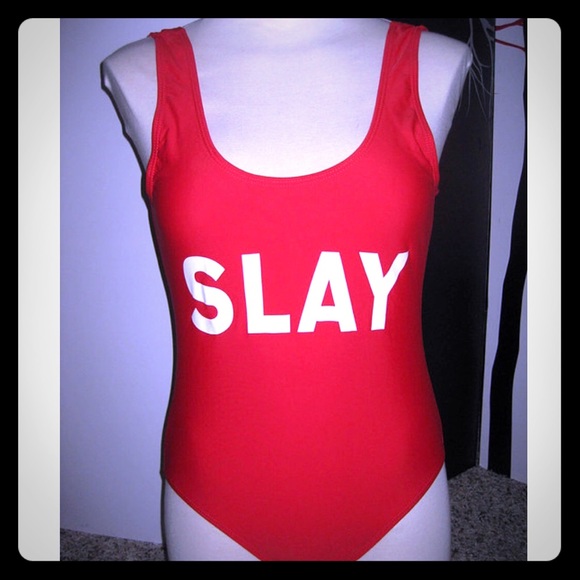 👙Slaywatch body suit/dance/swim (one piece) - Picture 4 of 5
